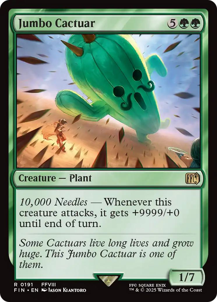 Jumbo Cactuar [191] [FINAL FANTASY] [Non-Foil] – Face to Face Games