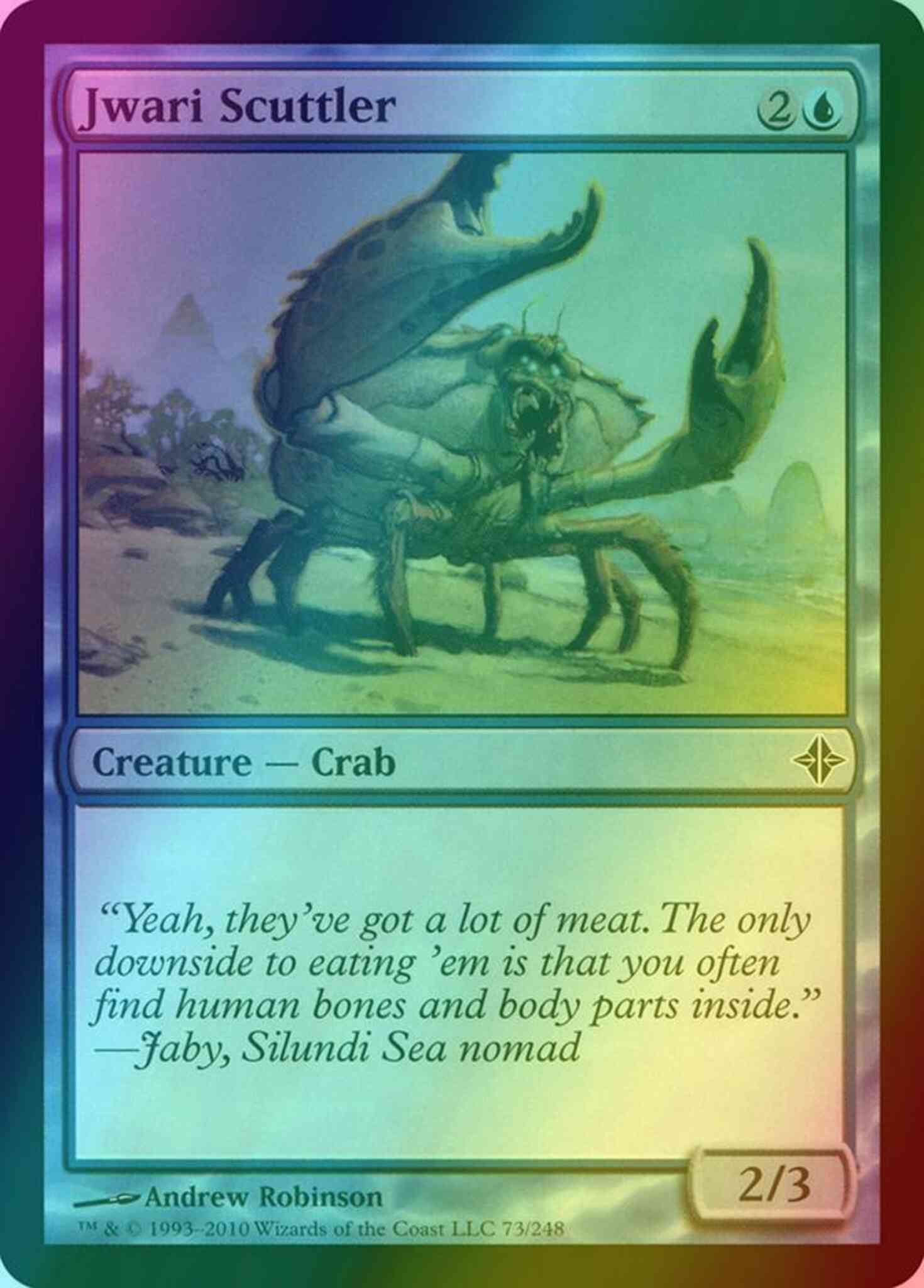 Jwari Scuttler [73] [Rise Of The Eldrazi] [Foil] – Face to Face Games