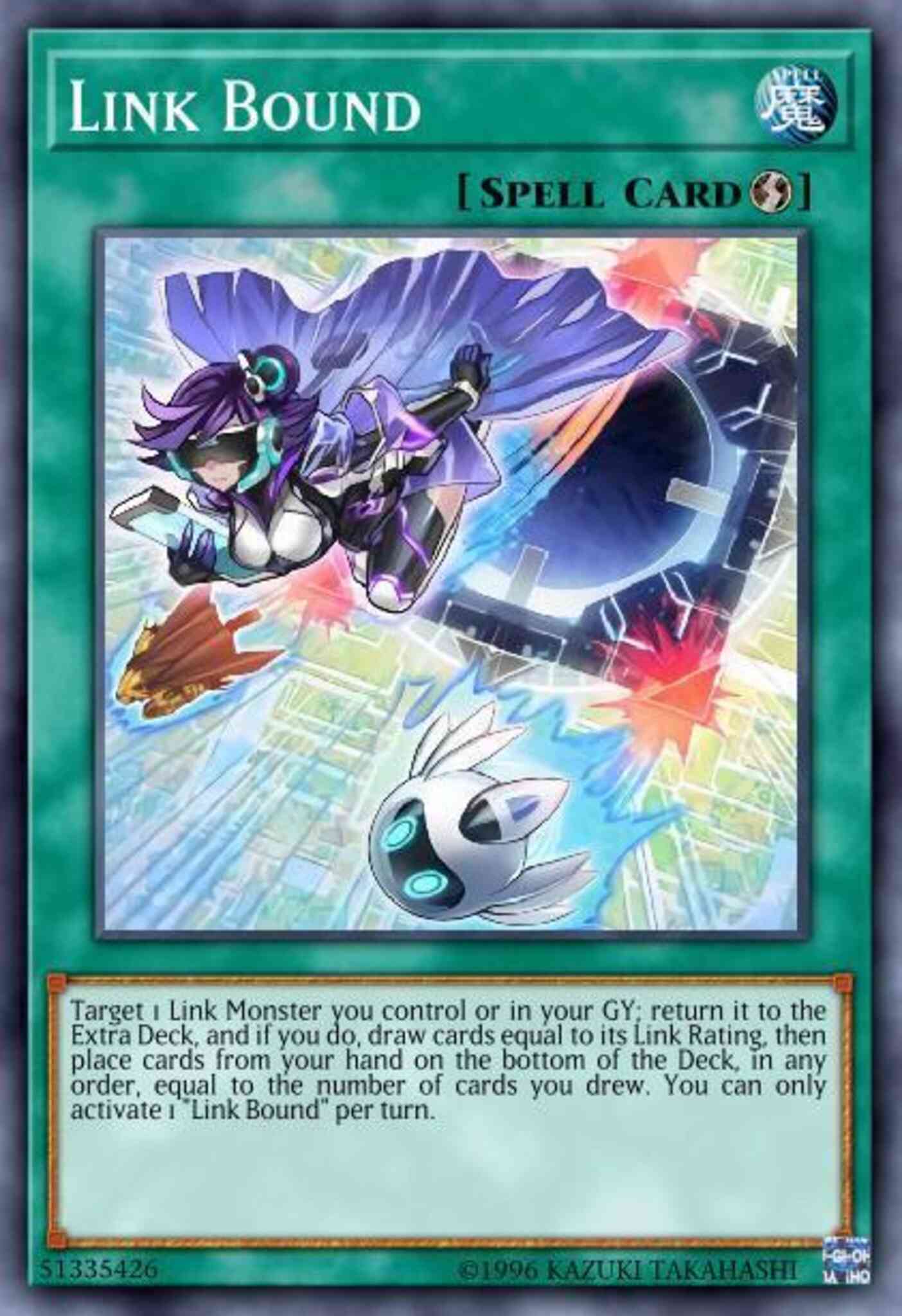 Link Bound - FLOD-EN063 - Super Rare - Unlimited