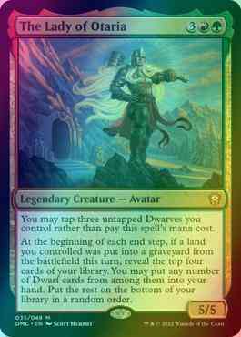 The Lady of Otaria [35] [Legends Retold] [Dominaria United: Commander]  [Foil] – Face to Face Games