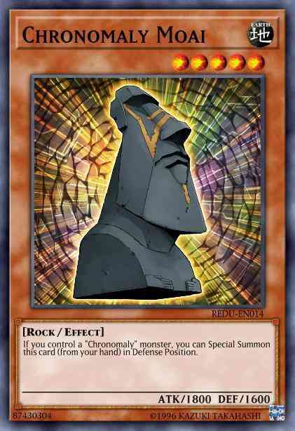 Chronomaly Moai - REDU-EN014 - Common - Unlimited
