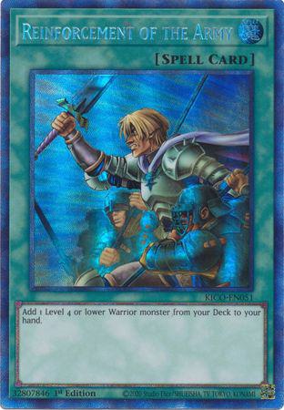 Reinforcement of the Army - KICO-EN051 - Collector's Rare - 1st Edition