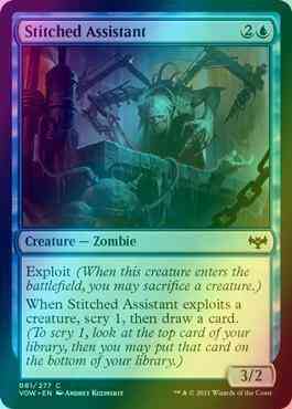 Stitched Assistant [81] [Innistrad: Crimson Vow] [Foil] – Face to Face Games