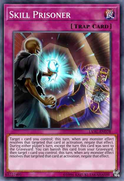Skill Prisoner - LVAL-EN078 - Super Rare - Unlimited