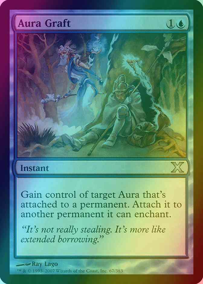 Aura Graft [67] [Tenth Edition] [Foil] – Face to Face Games