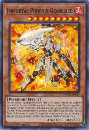 Immortal Phoenix Gearfried - AMDE-EN049 - Super Rare - 1st Edition