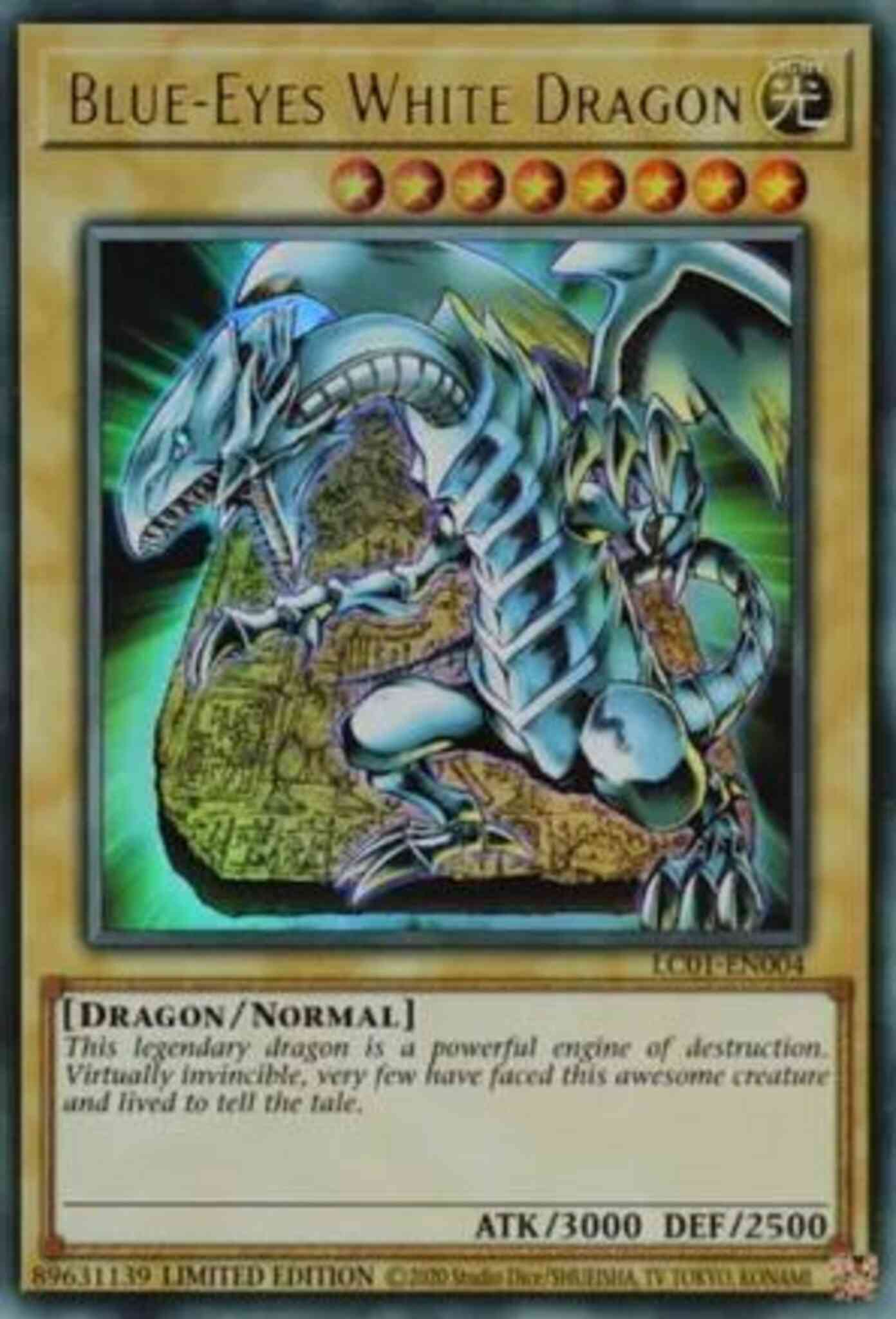 Blue-Eyes White Dragon - 25th Anniversary - LC01-EN004 - Ultra Rare - Limited