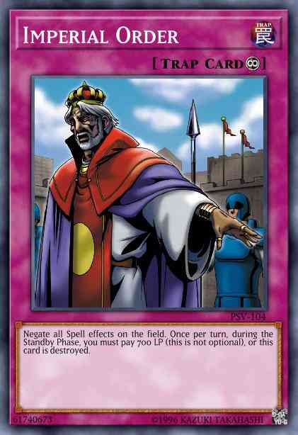 Imperial Order - LCYW-EN178 - Secret Rare - Unlimited