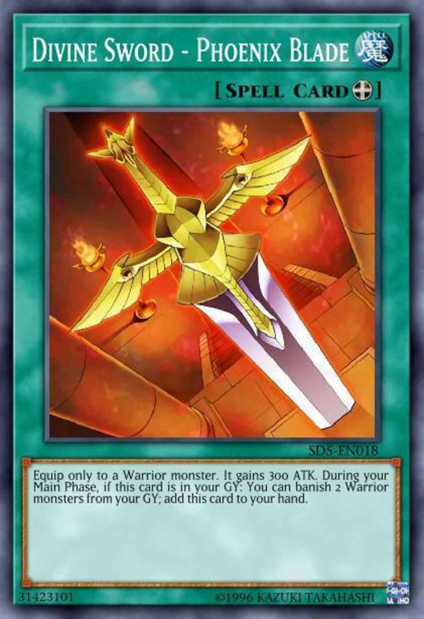 Divine Sword - Phoenix Blade - CP04-EN008 - Rare - Unlimited