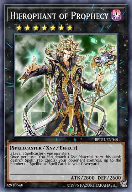 Hierophant of Prophecy - REDU-EN045 - Ultra Rare - 1st Edition
