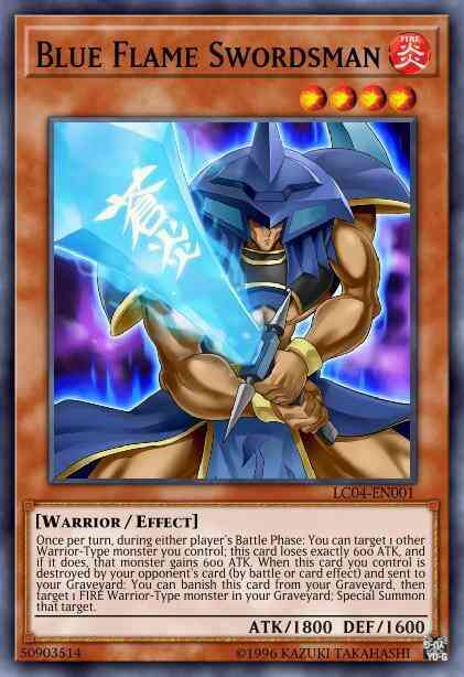 Blue Flame Swordsman - LDK2-ENJ14 - Common - 1st Edition