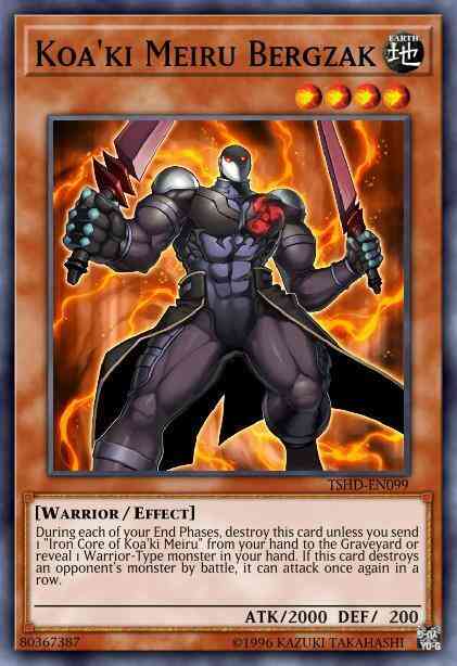 Koa'ki Meiru Bergzak - TSHD-EN099 - Secret Rare - Unlimited