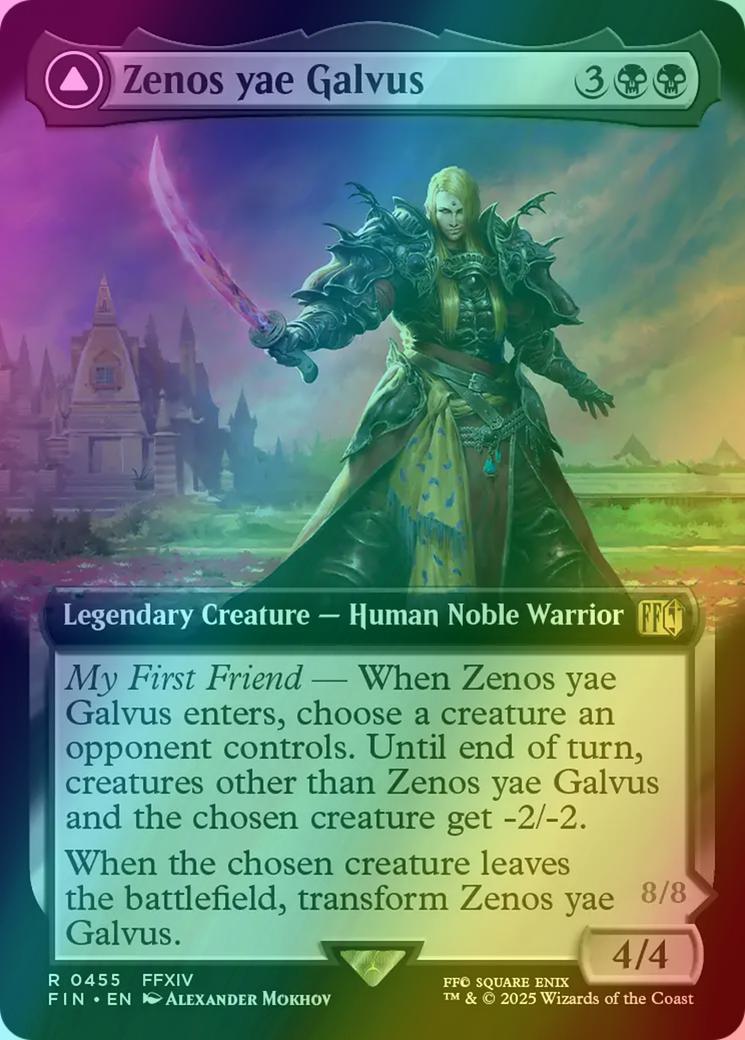 zenos final fantasy mtg yae Galvus // Shinryu, Transcendent Rival [455] [Extended Art] [FINAL FANTASY] [Foil] – Face to Face Games Color:Scar Simplified Chinese These ones feature beautiful Ether | Final Fantasy