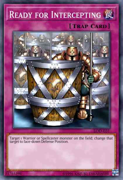 Ready for Intercepting - BP03-EN192 - Shatterfoil Rare - 1st Edition