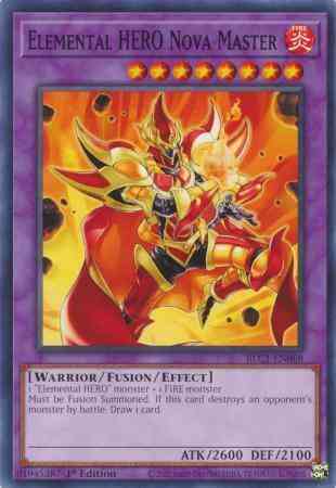 Elemental HERO Nova Master - BLC1-EN068 - Common - 1st Edition