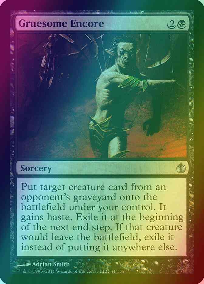 Gruesome Encore [44] [Mirrodin Besieged] [Foil]  Face to Face Games