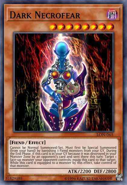 Dark Necrofear - DB2-EN004 - Ultra Rare - Unlimited