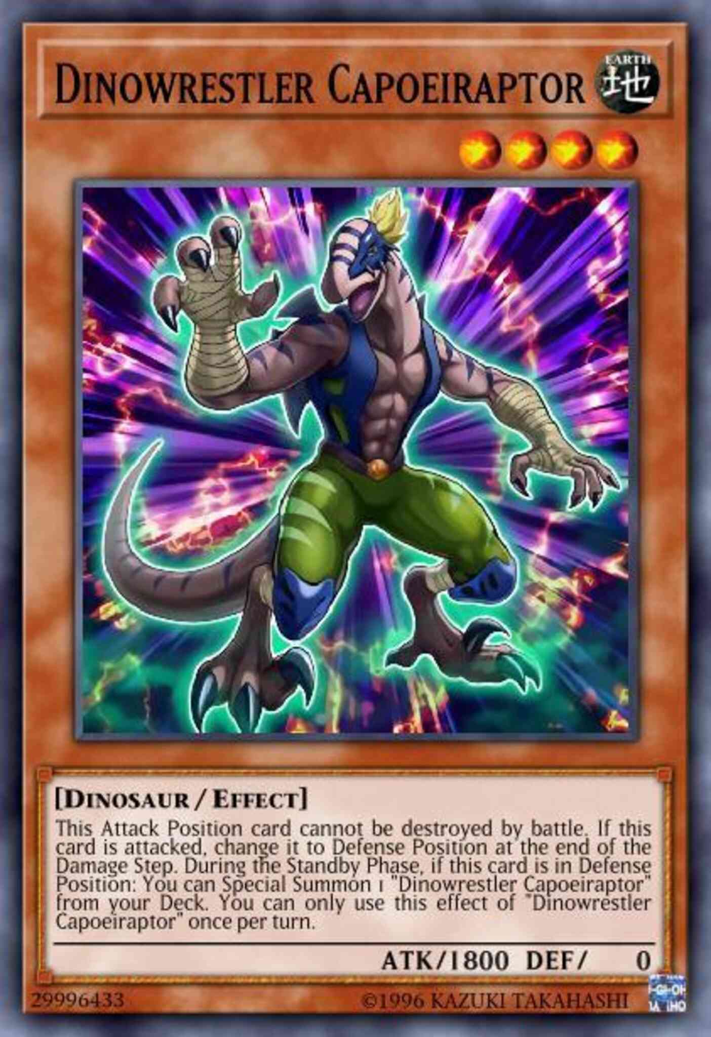 Dinowrestler Capoeiraptor - SOFU-EN006 - Common - Unlimited