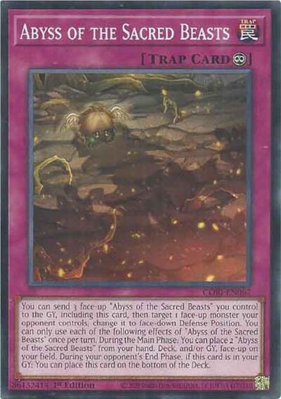 Abyss of the Sacred Beasts - CORI-EN067 - Common - 1st Edition