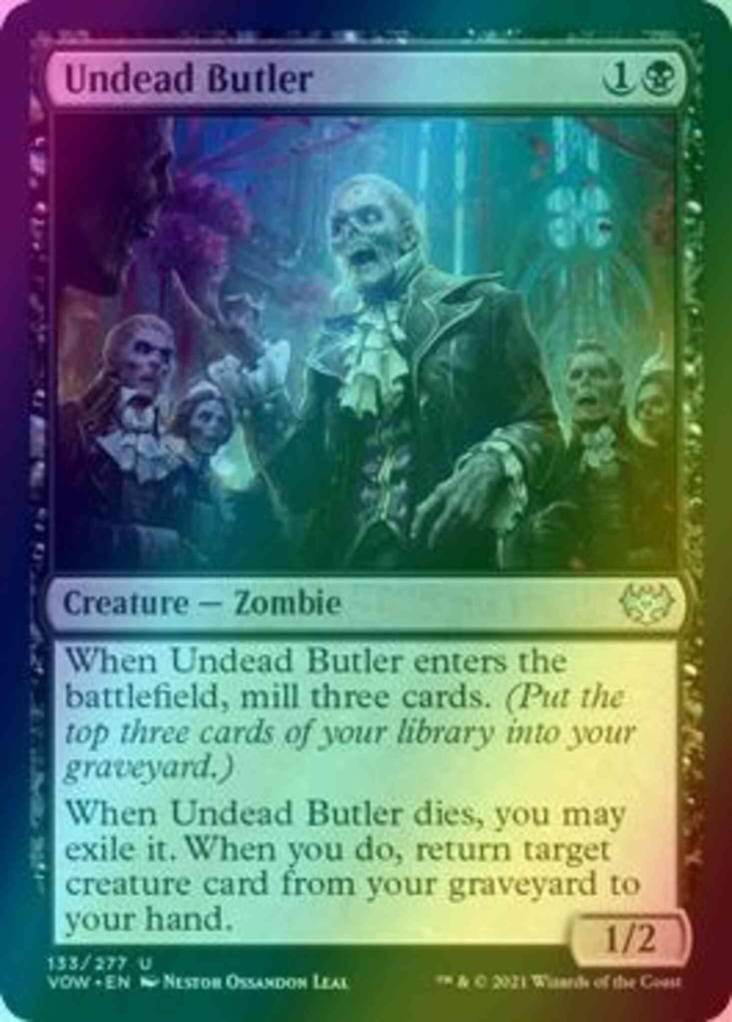 Undead Butler [133] [Innistrad: Crimson Vow] [Foil] – Face to Face Games