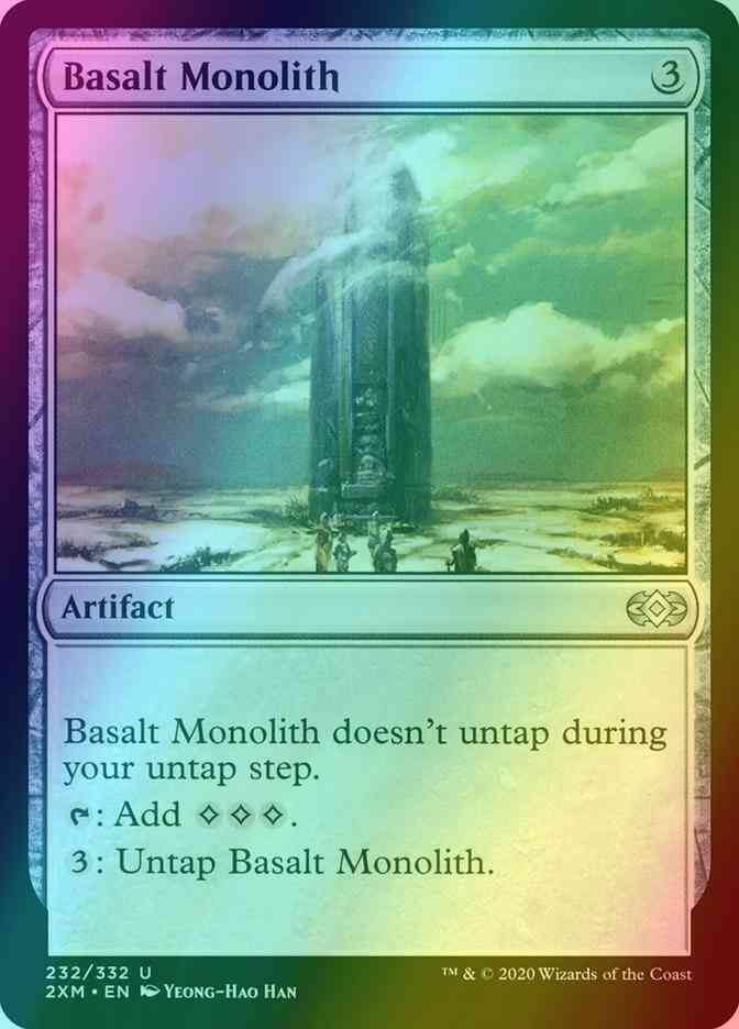 Basalt Monolith [232] [Double Masters] [Foil] – Face to Face Games