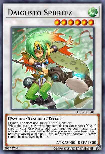 Daigusto Sphreez - DT06-EN040 - Duel Terminal Super Parallel Rare - Duel Terminal