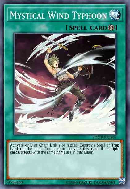 Mystical Wind Typhoon - CDIP-EN045 - Common - 1st Edition