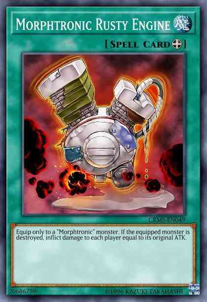 Morphtronic Rusty Engine - CRMS-EN049 - Common - 1st Edition
