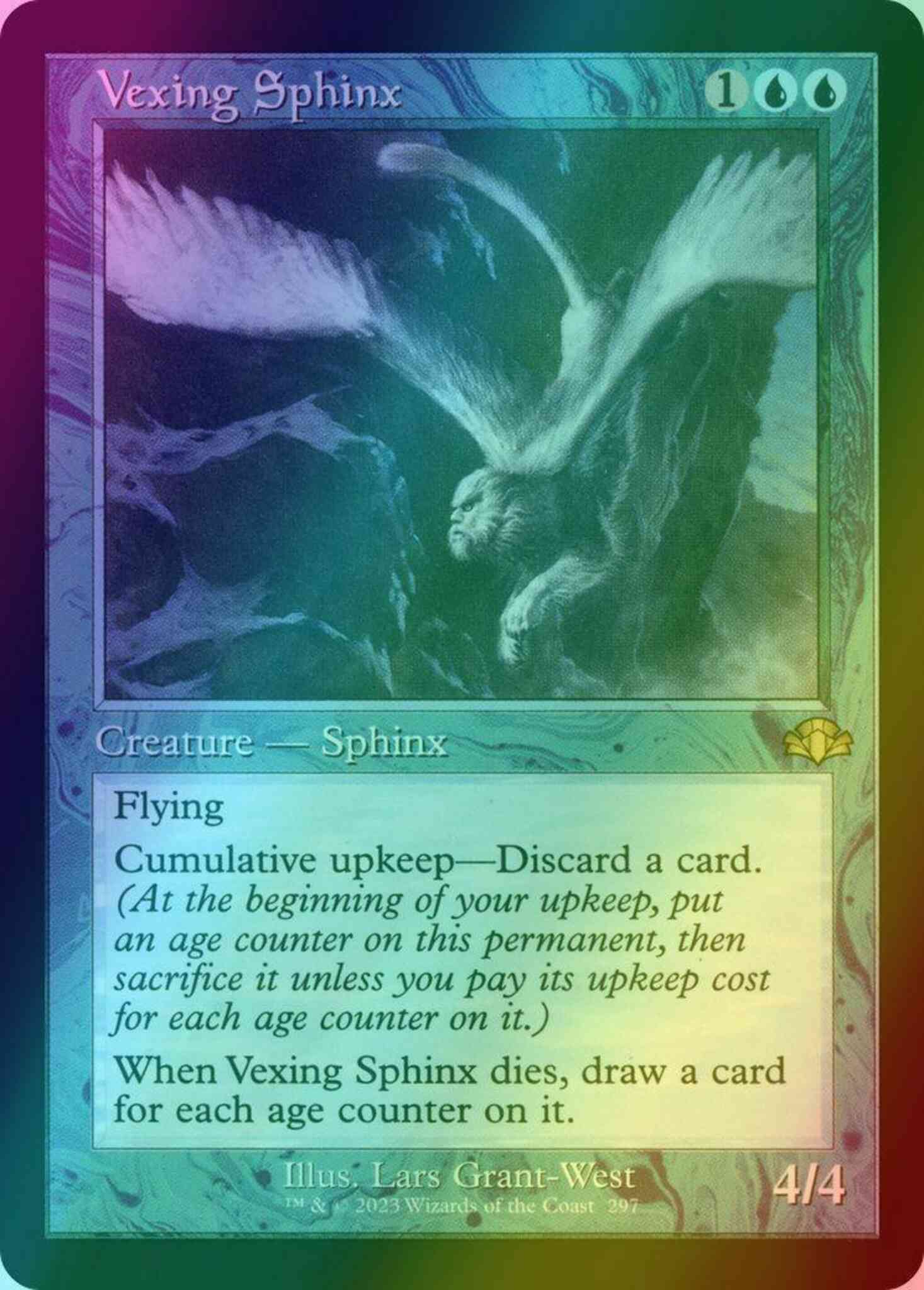 Vexing Sphinx [297] [Retro Frame] [Dominaria Remastered] [Foil] – Face to  Face Games