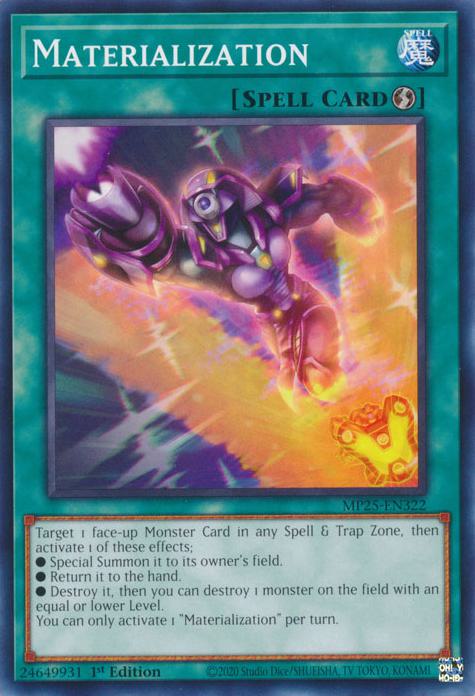 Materialization - MP25-EN322 - Common - 1st Edition