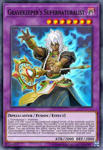 Gravekeeper's Supernaturalist - MP19-EN181 - Common - 1st Edition