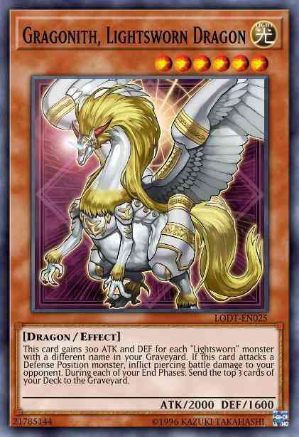Gragonith, Lightsworn Dragon - SDLI-EN005 - Common - 1st Edition