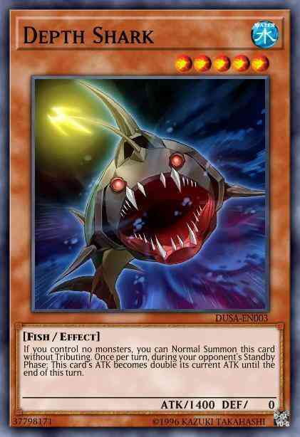 Depth Shark - DUSA-EN003 - Ultra Rare - 1st Edition