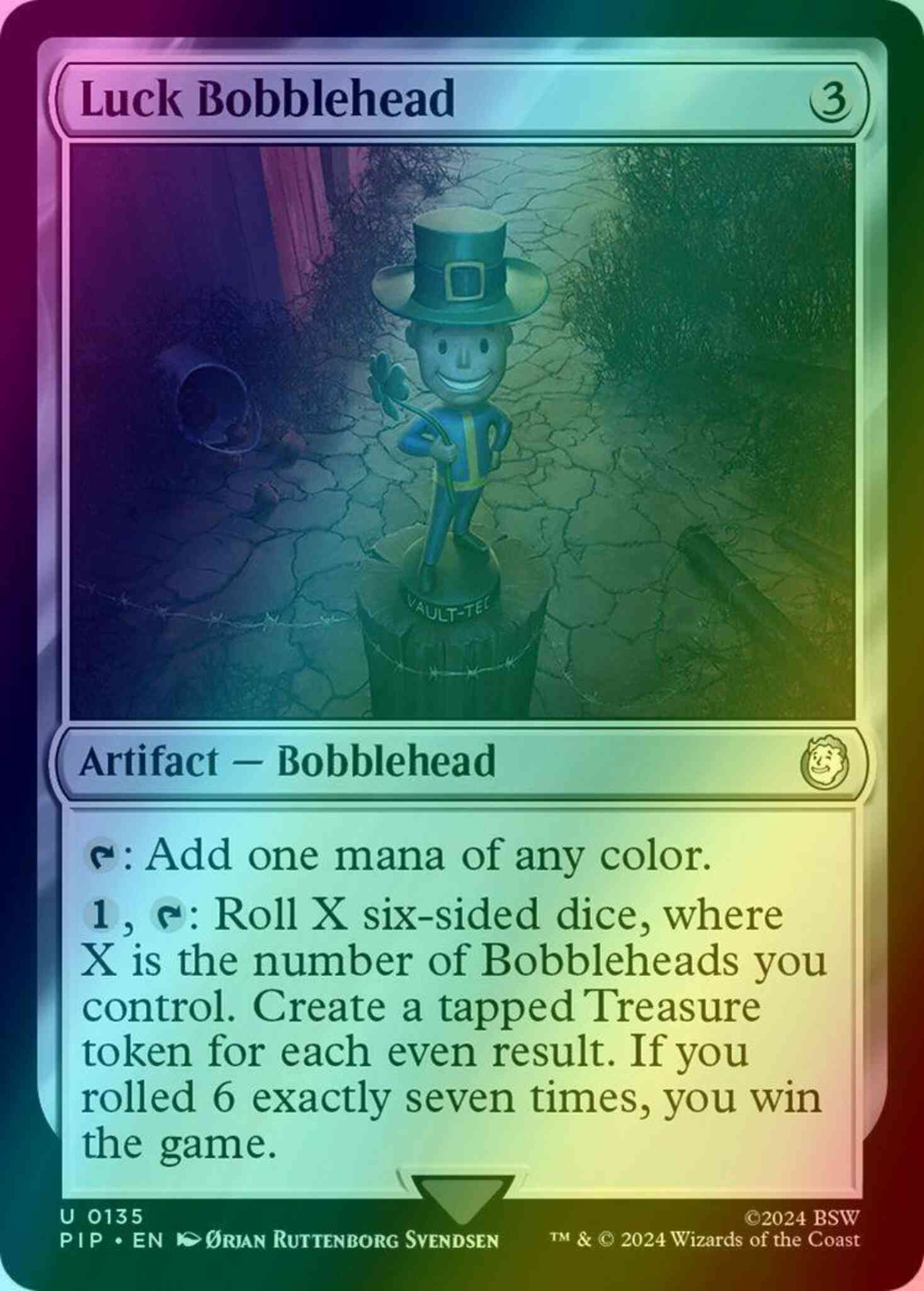 Luck Bobblehead [135] [Fallout] [Foil] – Face to Face Games