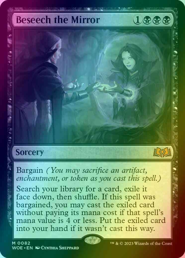 Beseech the Mirror [82] [Wilds of Eldraine] [Foil] – Face to Face Games