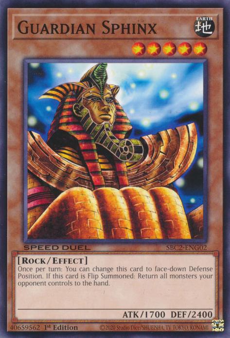 Guardian Sphinx - SBC2-ENG02 - Common - 1st Edition