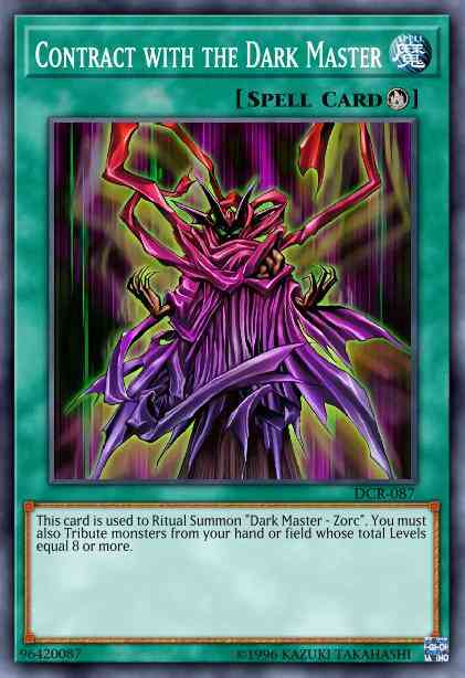 Contract with the Dark Master - DCR-087 - Common - 1st Edition