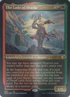 The Lady of Otaria [57] [Legends Retold] [Dominaria United: Commander]  [Etched Foil] – Face to Face Games