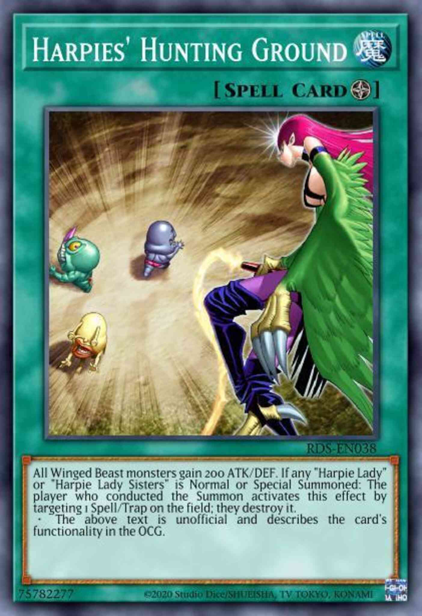 Harpies' Hunting Ground - RDS-EN038 - Common - 1st Edition