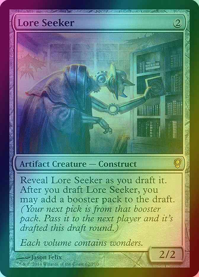 Lore Seeker [62] [Conspiracy] [Foil] – Face to Face Games