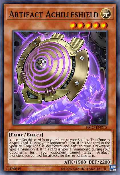 Artifact Achilleshield - MP15-EN010 - Common - 1st Edition