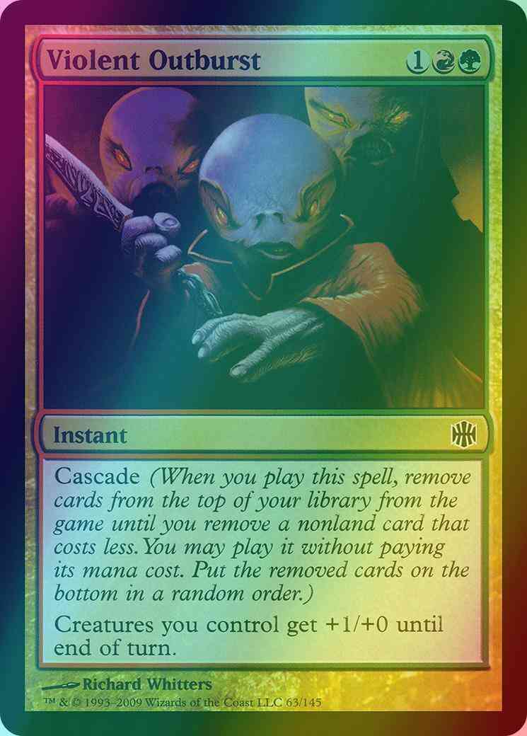 Violent Outburst [63] [Alara Reborn] [Foil] – Face to Face Games