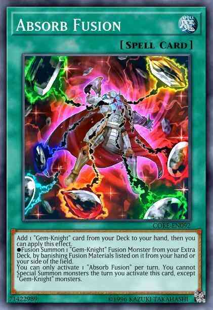 Absorb Fusion - CORE-EN092 - Ultra Rare - 1st Edition