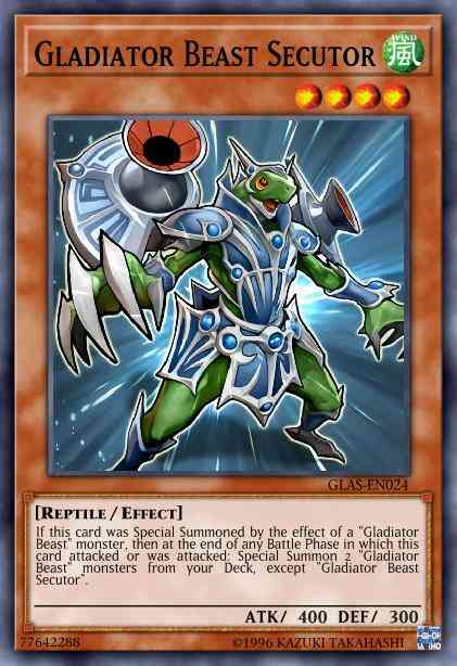 Gladiator Beast Secutor - GLAS-EN024 - Common - 1st Edition
