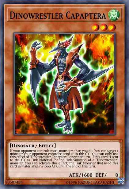 Dinowrestler Capaptera - SOFU-EN007 - Common - Unlimited