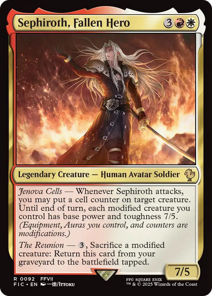 hero of light final fantasy mtg then draw a card Warrior of Light - Opus