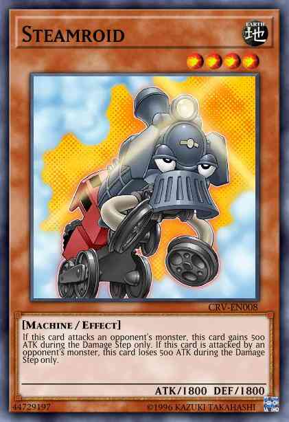 Steamroid - BP02-EN037 - Mosaic Rare - 1st Edition