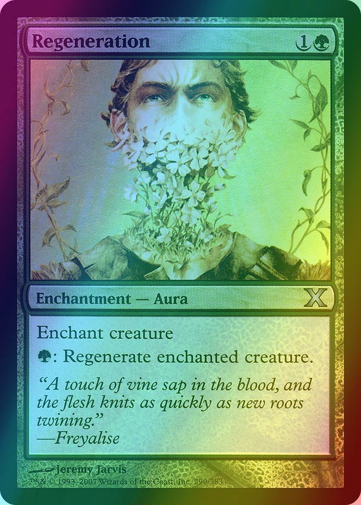 Regeneration [290] [Tenth Edition] [Foil] – Face to Face Games