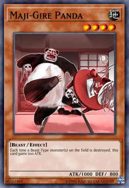 Maji-Gire Panda - FET-EN012 - Common - 1st Edition