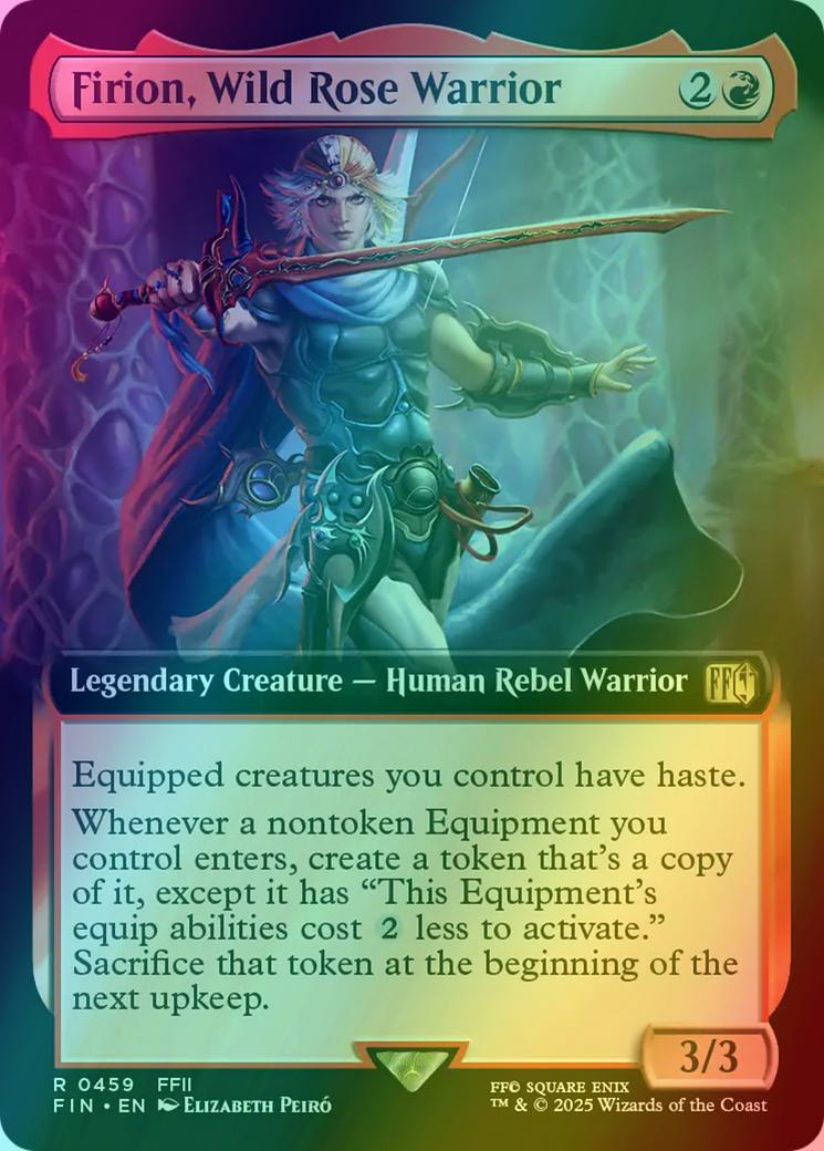 firion final fantasy mtg Firion, Wild Rose Warrior [459] [Extended Art] [FINAL FANTASY] [Foil] –  Face to Face Games
